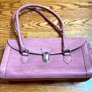 Mauve color purse